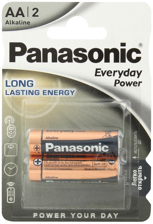 Набор батареек Panasonic АА | Everyday Power | Panasonic