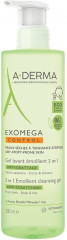 Гель очищающий для волос и тела «Exomega Control»
