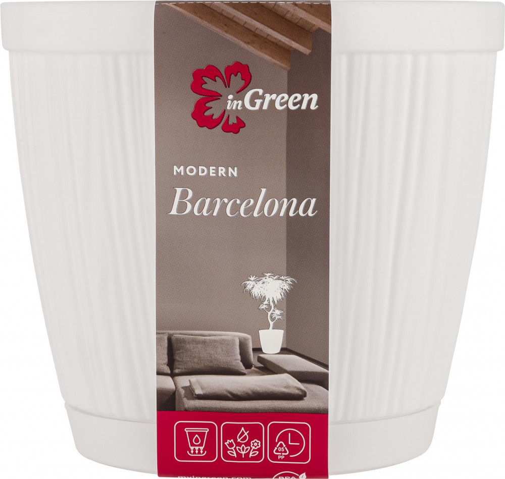 Горшок для цветов | Barcelona | InGreen