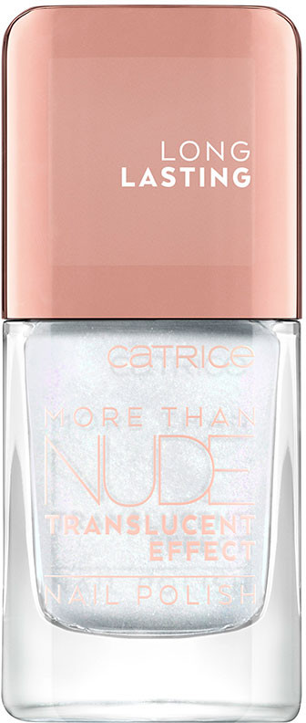 Лак для ногтей, оттенок 01 N-ice day | More than nude translucent effect | Catrice