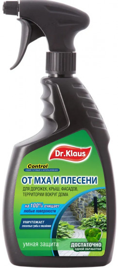 Спрей от мха, плесени