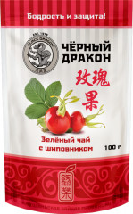 Чай зеленый с шиповником