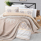 Комплект постельного белья с пледом «Bianca»