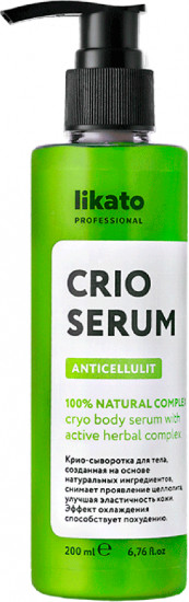 Крио-сыворотка против целлюлита
