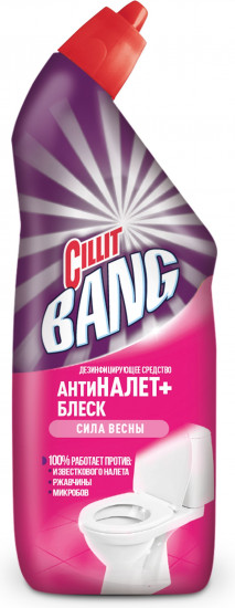 Гель для чистки унитаза «Cила весны»