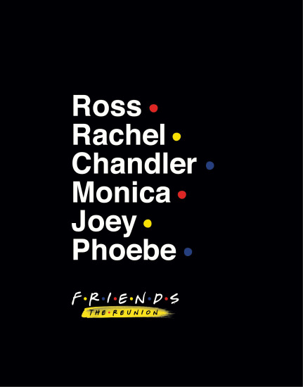 Блокнот в точку «Friends»