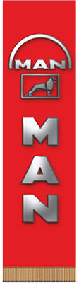 Вымпел прямоугольный «Man»