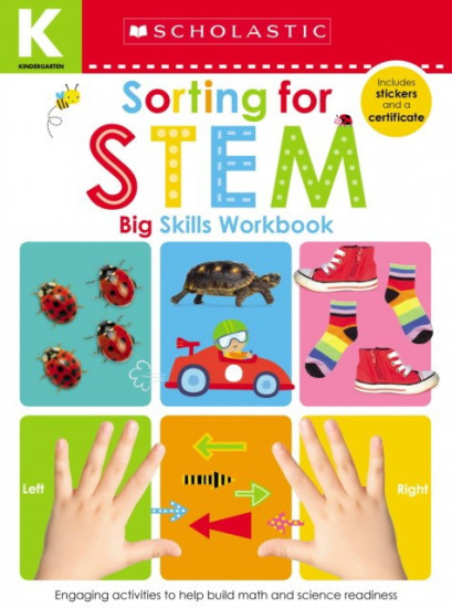 Kindergarten Big Skills Workbook. Sorting for Stem