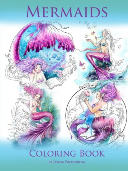 Mermaids. Coloring Book