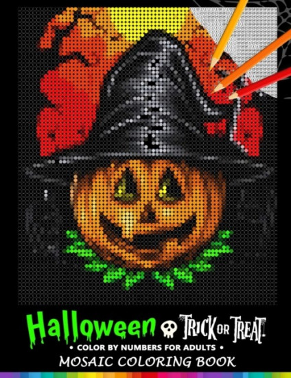 Trick or Treat Halloween Color by Numbers