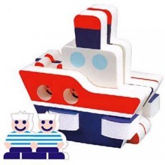 3D Пазл — конструктор «Корабль» | Умная бумага