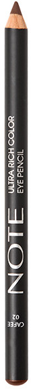 Карандаш для глаз «Ultra Rich Color Eye Pencil», оттенок 02 Cafe | Note Cosmetique
