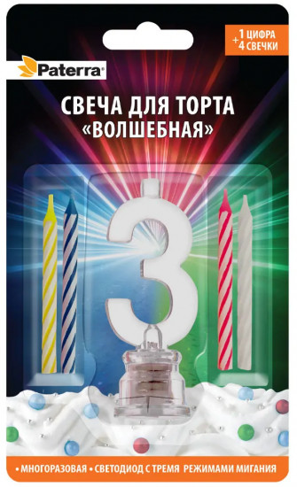 Свеча для торта «Волшебная»