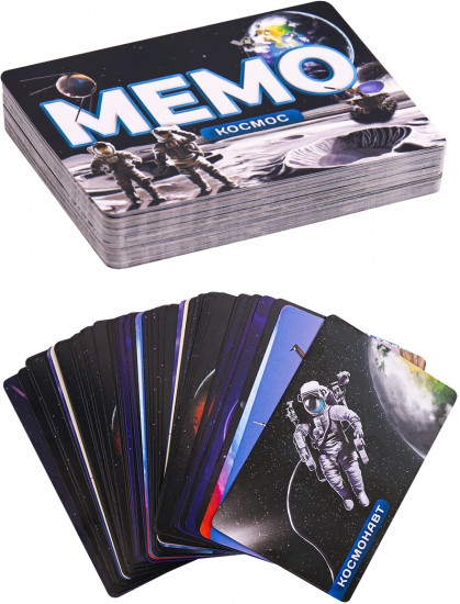 Игра настольная «Мемо. Космос»