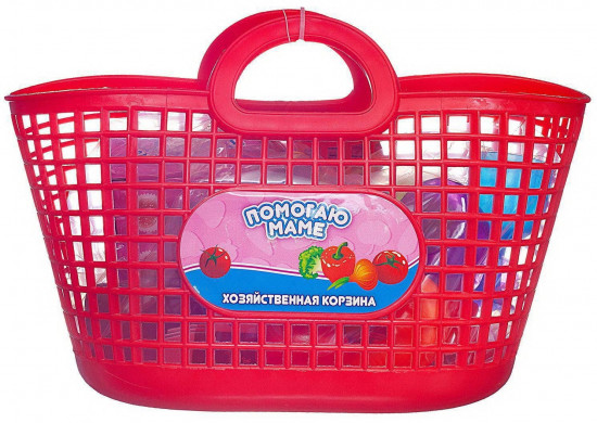 Набор игровой «Продукты в красной корзине»