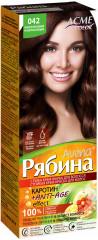 Крем-краска для волос «Avena Anti-Age», оттенок №042 Каштановый