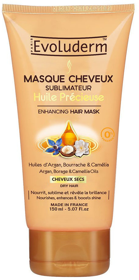 Маска для волос с маслом арганы и камелии | Evoluderm
