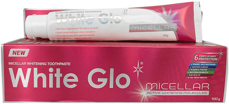Зубная паста отбеливающая мицеллярная | White Glo