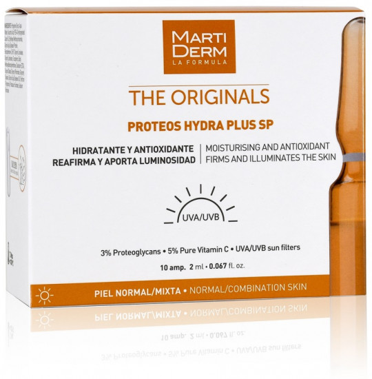 Ампулы для нормальной и комбинированной кожи лица «Proteos Hydra Plus SP»