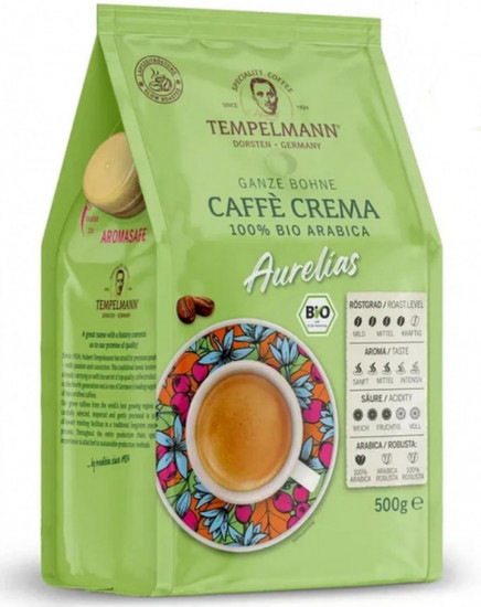 Кофе в зернах «Caffe Crema Aurelias»