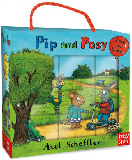 Pip and posy book and blocks set