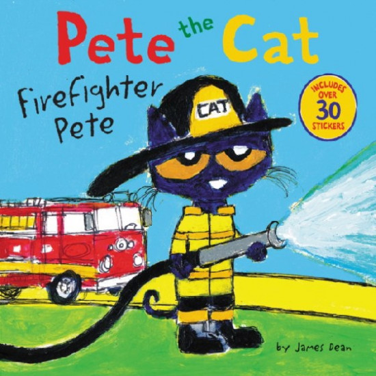 Pete the Cat. Firefighter Pete