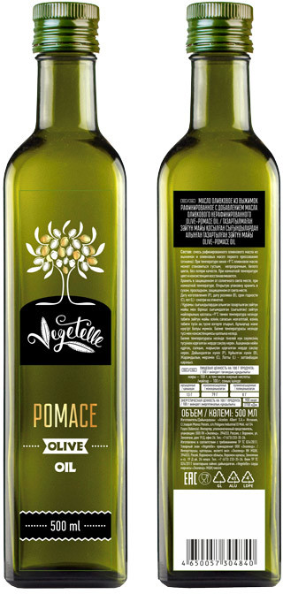 Масло оливковое «Pomace» | Vegetelle