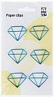 Скрепки фигурные «Diamonds»