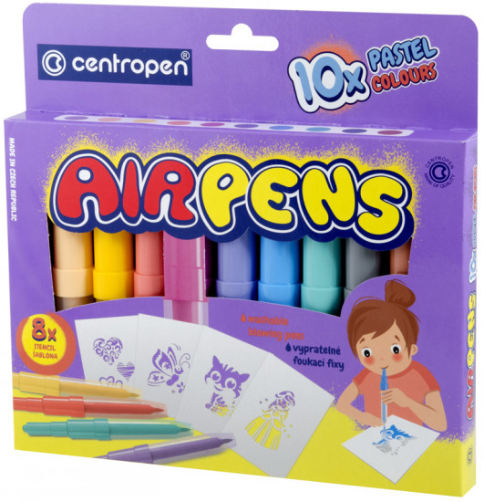 Фломастеры воздушные «Pastel»