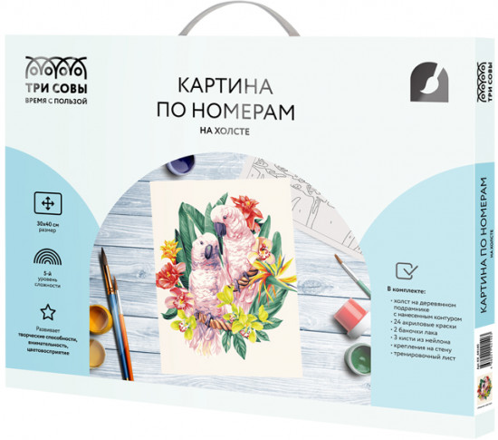 Картина по номерам «Нежные чувства»