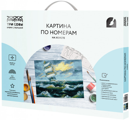 Картина по номерам «Шторм»