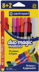 Фломастеры меняющие цвет «Duo Magic»