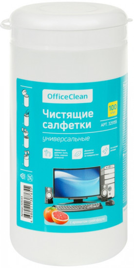 Салфетки чистящие влажные