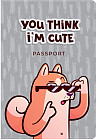 Обложка для паспорта «Cute»