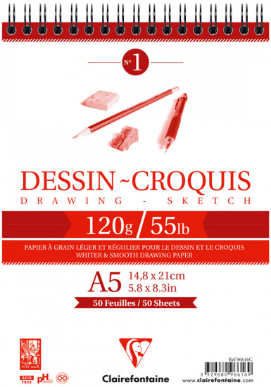 Скетчбук «Dessin croquis»