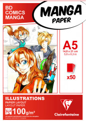 Скетчбук «Manga Illustrations»