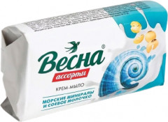 Мыло туалетное «Морские минералы и соевое молочко»