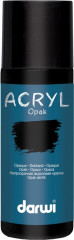 Краска акриловая «Opak», 100 черный