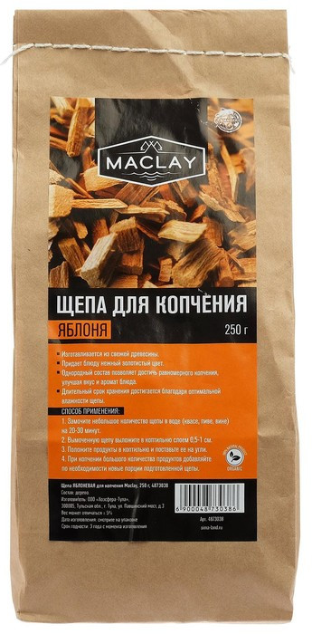 Щепа для копчения | Maclay