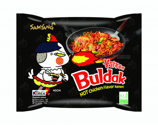 Лапша быстрого приготовления «Hot Chicken Ramen»