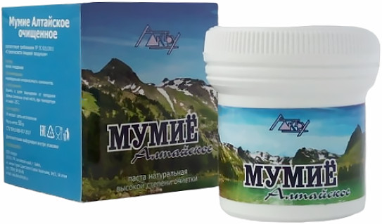 Мумиё пищевое очищенное «Алтайское»