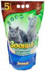 Наполнитель для кошачьего туалета «Зооник»
