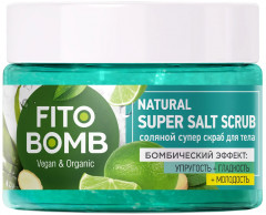 Скраб для тела соляной «Natural super salt scrub»