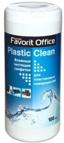 Салфетки влажные для оргтехники «Plastik Clean»