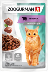 Корм для кошек со вкусом ягненка