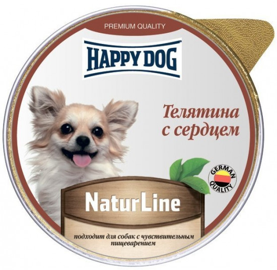Паштет для собак с телятиной и сердцем