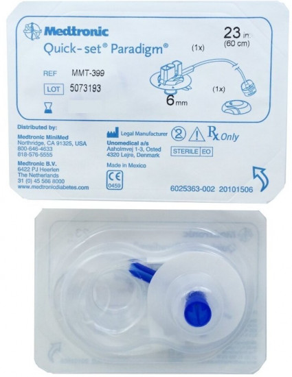 Набор инфузионный Quick Set MMT-399 60/6
