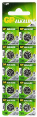 Набор батареек дисковых алкалиновых GP Alkaline 189FRA