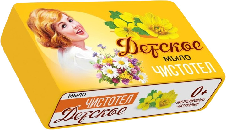 Мыло детское «Чистотел» | Nefis Cosmetics