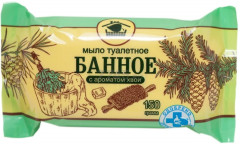 Мыло туалетное с ароматом хвои «Банное»